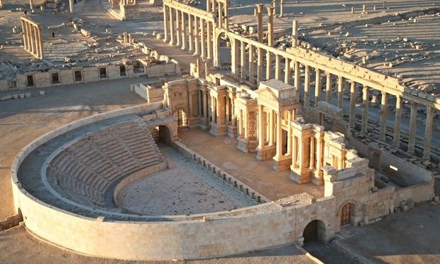 المسرح الروماني بمدينة تدمر